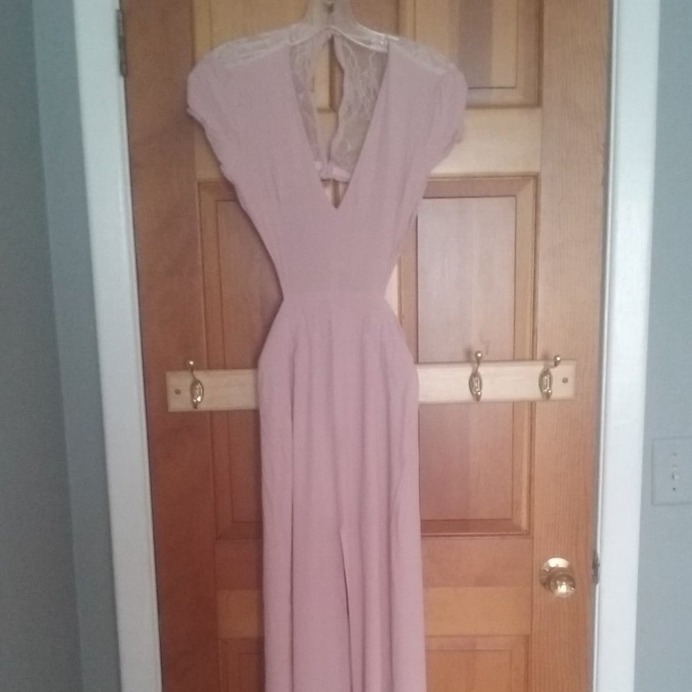 Lovers & Friends Exposed Back Dress
